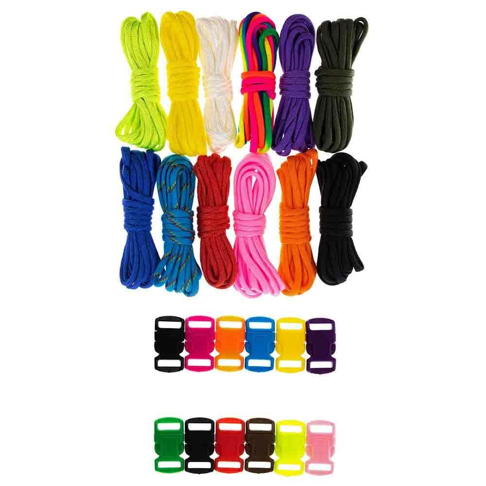 Kitcheniva Rainbow Paracord Bracelet Kit