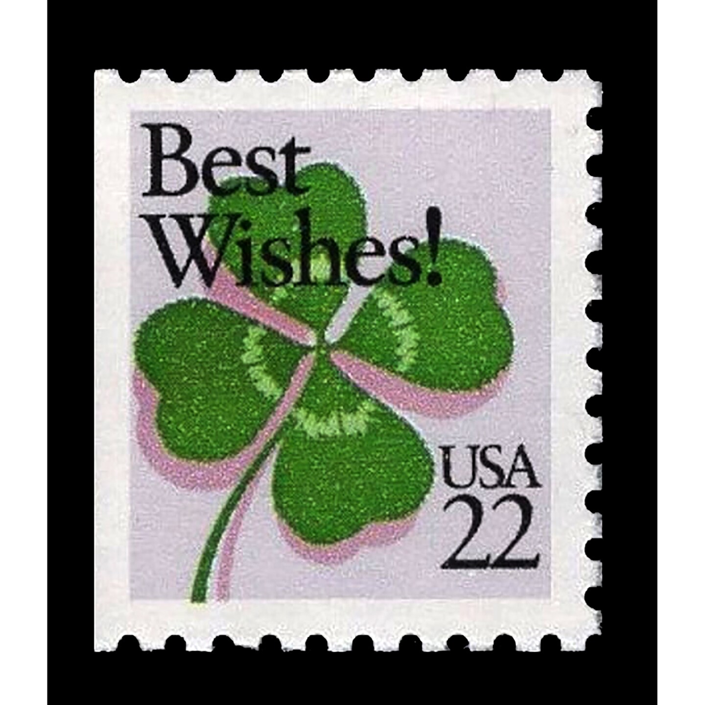 St. Patrick&#x27;s Day Coin and Stamp Collectible Greeting Card