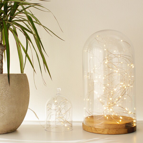 Perfect Holiday 30 LED Copper Fairy String Lights - Battery Operated