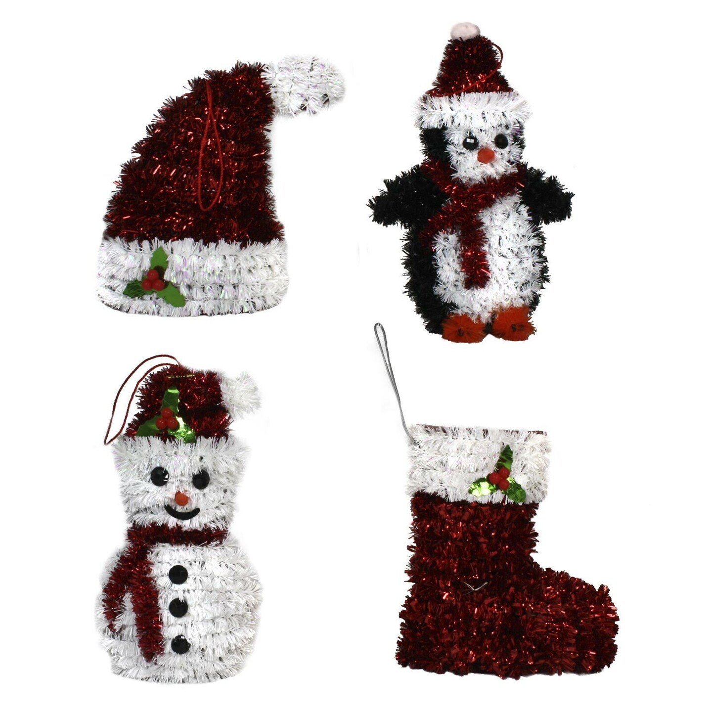 Silky Tinsel Christmas Ornament Decorations Michaels