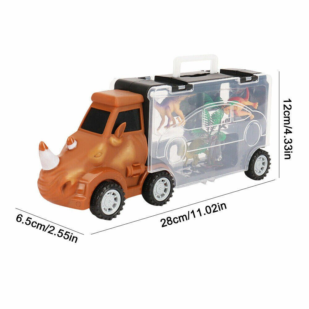 Kitcheniva Kids Rhino Truck Dinosuar Toy Gift Idea