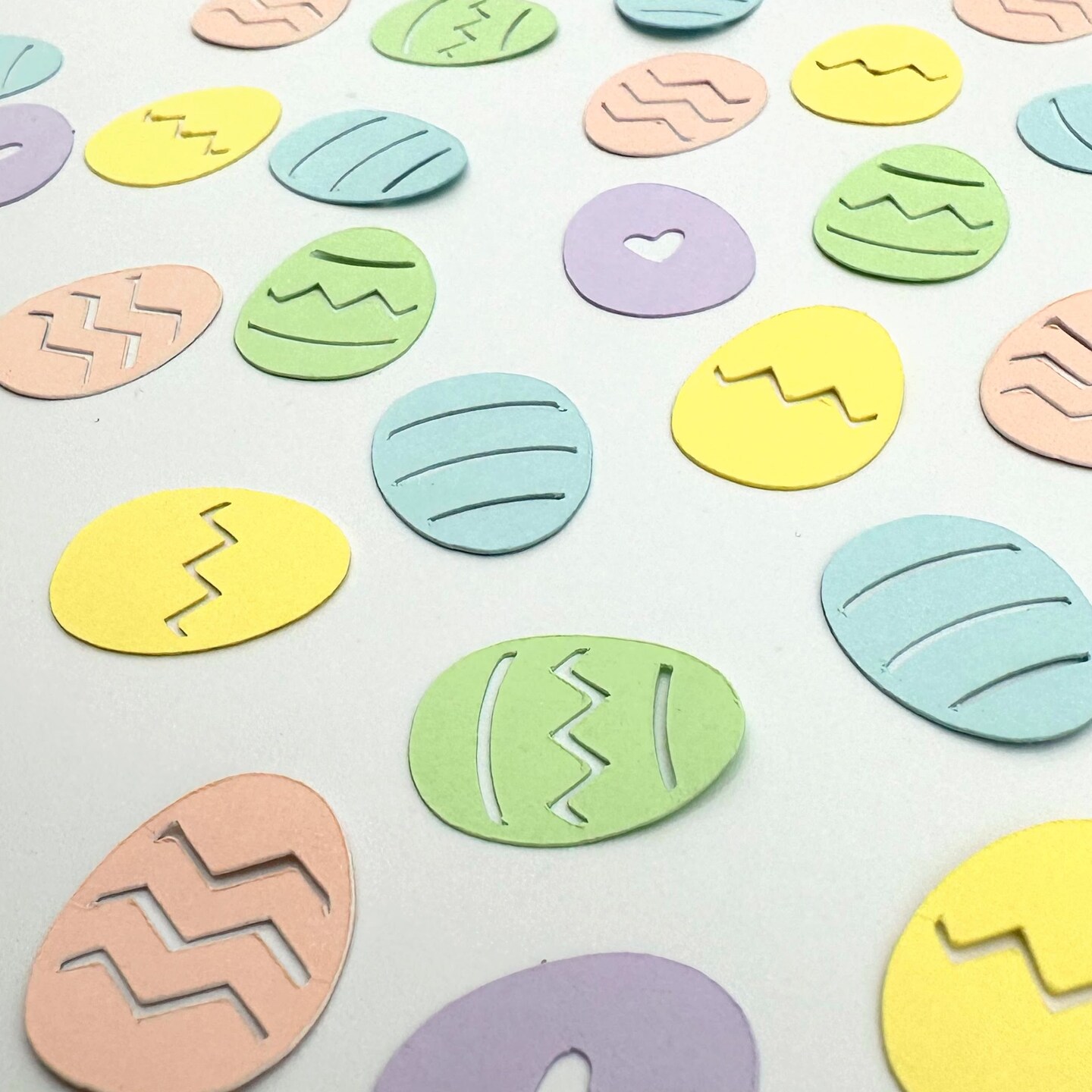 How to Make Easter Egg Confetti with your Cricut image 1