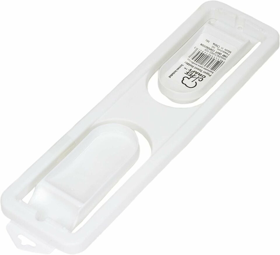 Paper Towel Roll Holder - Durable Plastic Wall Mount Design .