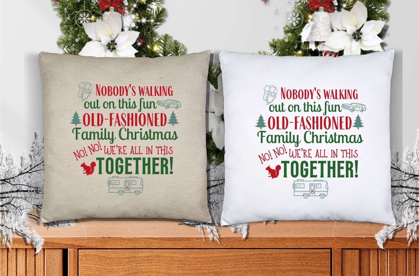 Christmas discount pillows michaels