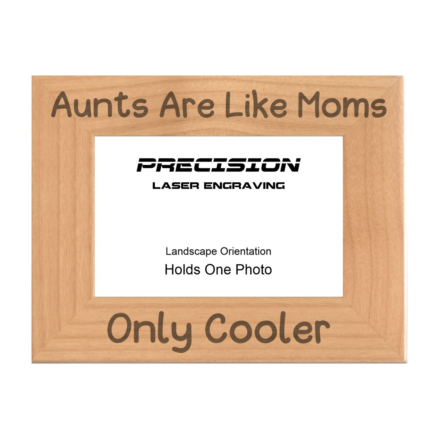 Aunt Picture Frame Aunts Are Like Moms Only Cooler Engraved