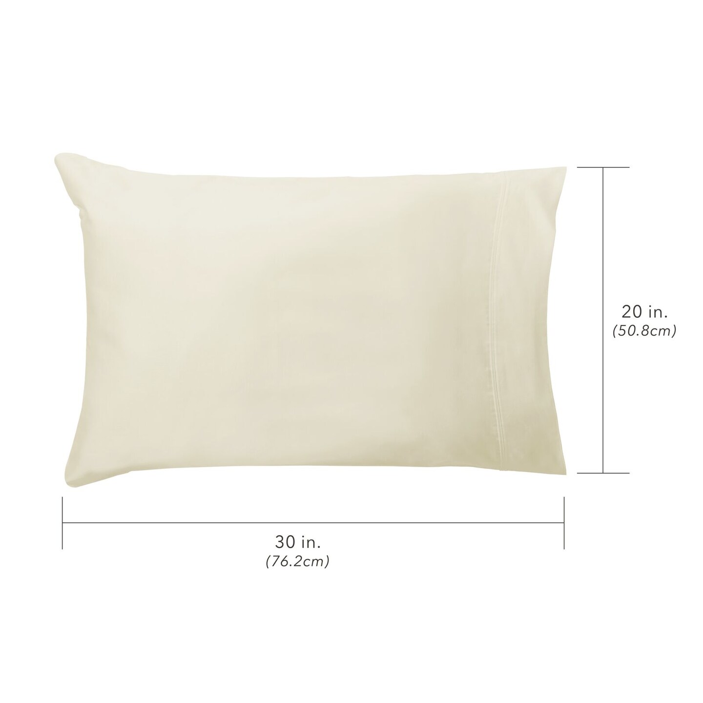 Nate Home by Nate Berkus Cotton Sateen Standard Pillowcase Sets