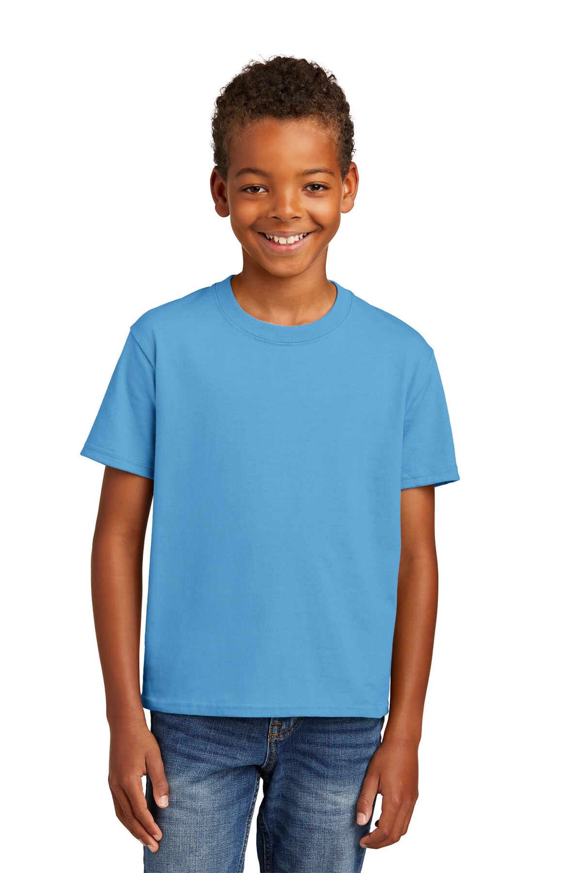 Youth Essential Tee- Unleashing Style and Comfort for the Next Generation-6.1-ounce, 100% soft spun cotton | Elevate your little one&#x27;s style with our Youth T-shirt, the essential tee for kids&#x27; casual wear that seamlessly blends and fashion| RADYAN&#xAE;