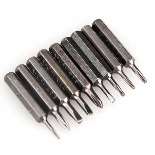 Kitcheniva 10 In 1 Pocket Precision Screwdriver Bit Set Torx Star Phillips Repair Tool