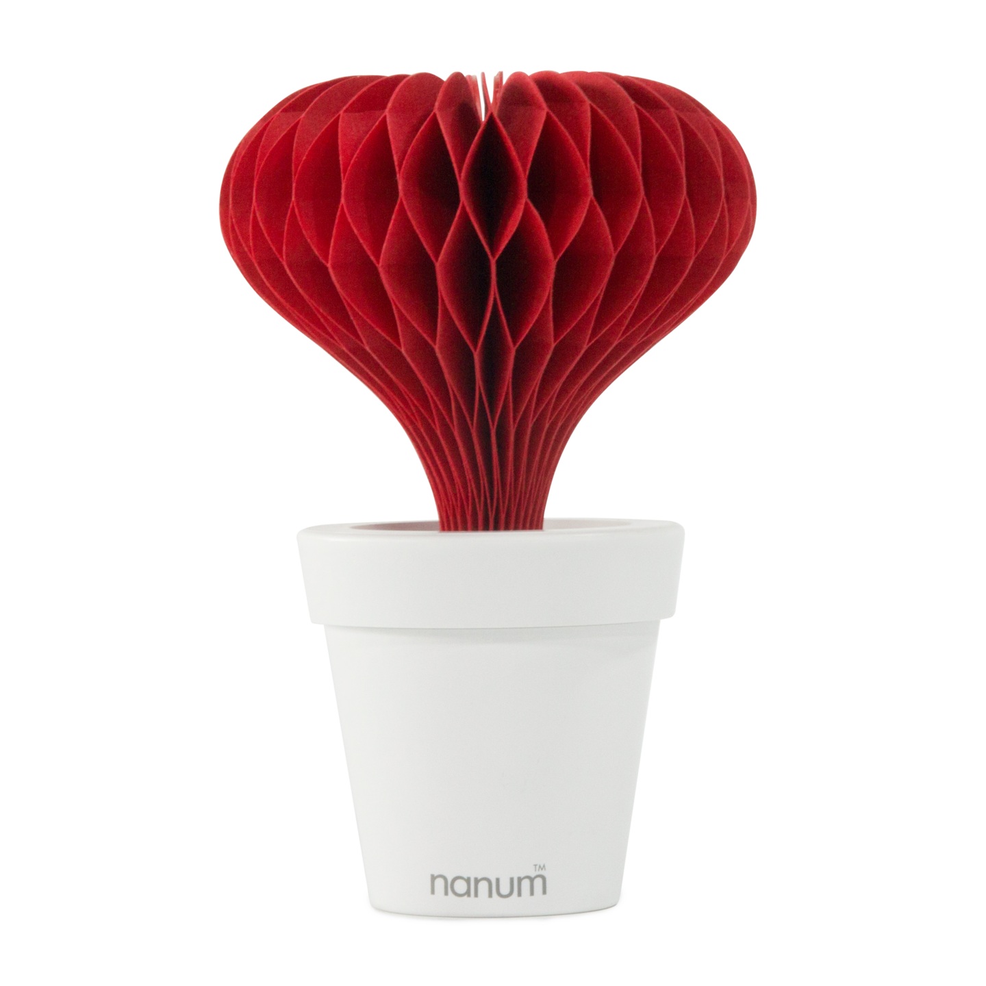 Heart Non-Electric Personal Humidifier in Red