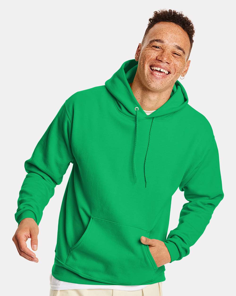 Hanes&#xAE; Ecosmart Long Sleeve Hooded Sweatshirt