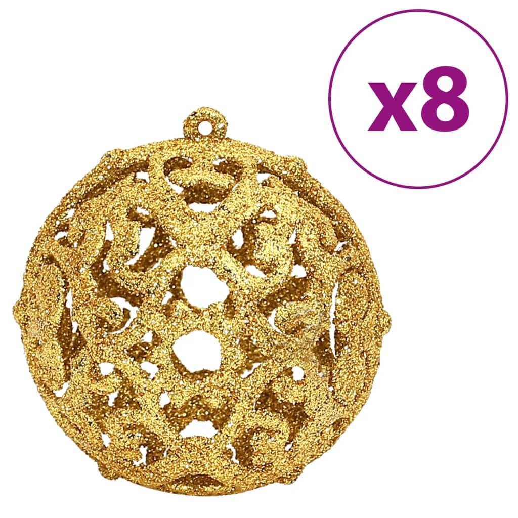 Christmas Baubles 100 pcs  1.2&#x22; / 1.6&#x22; / 2.4&#x22;