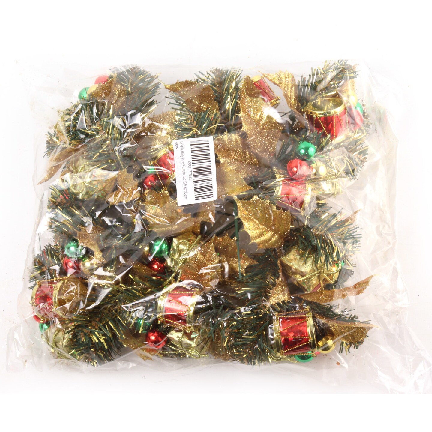 Set of 12: Holly Pine Picks with Gift Box, Ornament Balls, & Drum, Festive  Holiday Decor, Trees, Wreaths, & Garlands, Christmas Picks, Home &  Office Decor