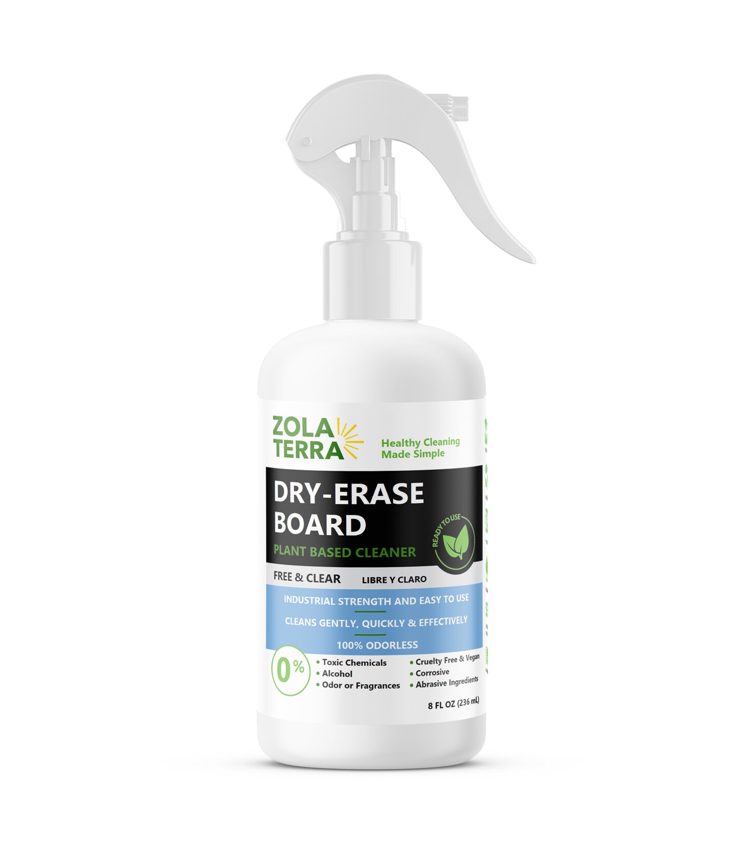 ZolaTerra Dry Erase Board Cleaner