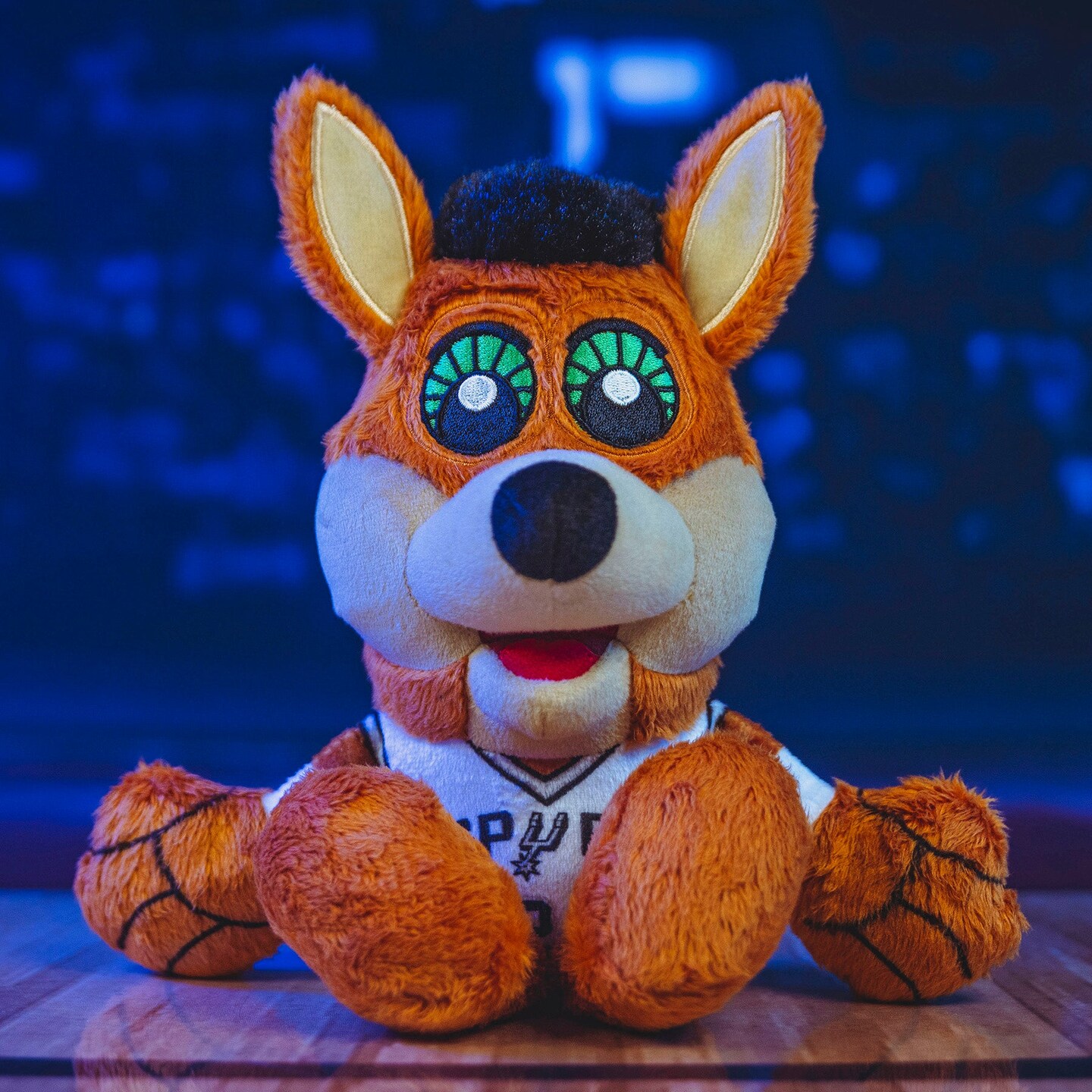 Bleacher Creatures San Antonio Spurs Coyote Mascot 8&#x22; Kuricha Plush (Association Uniform)