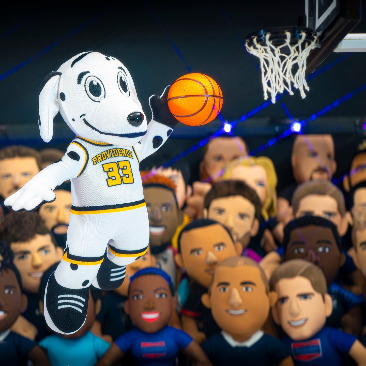 Bleacher Creatures PC Friars Dalmatian 10&#x22; Mascot Plush Figure