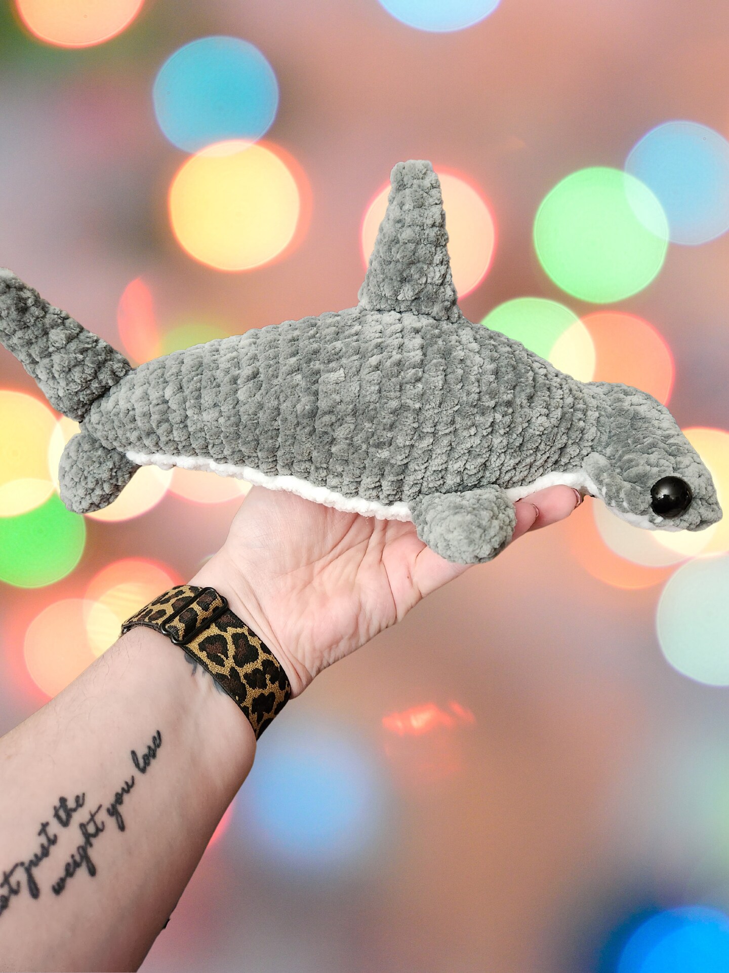 Large Hammerhead Shark, Handmade high quality Crochet