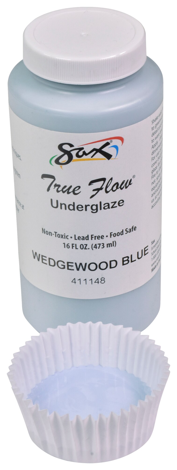 True 16 oz Blue Party Cups