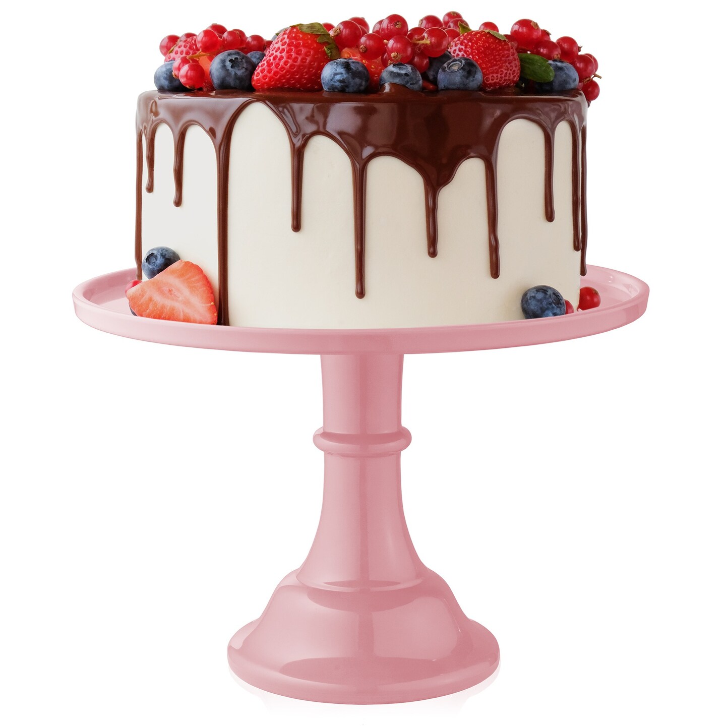 Round Pedestal Cake Stand for Weddings and Birthday Parties