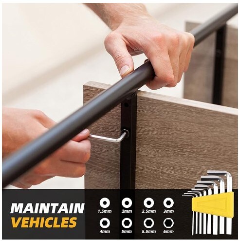 40-Piece Home Tool Kit with Carrying Case, Small Basic Hand Tool Set Ideal for DIY Construction, Home Maintenance, and Woodworking