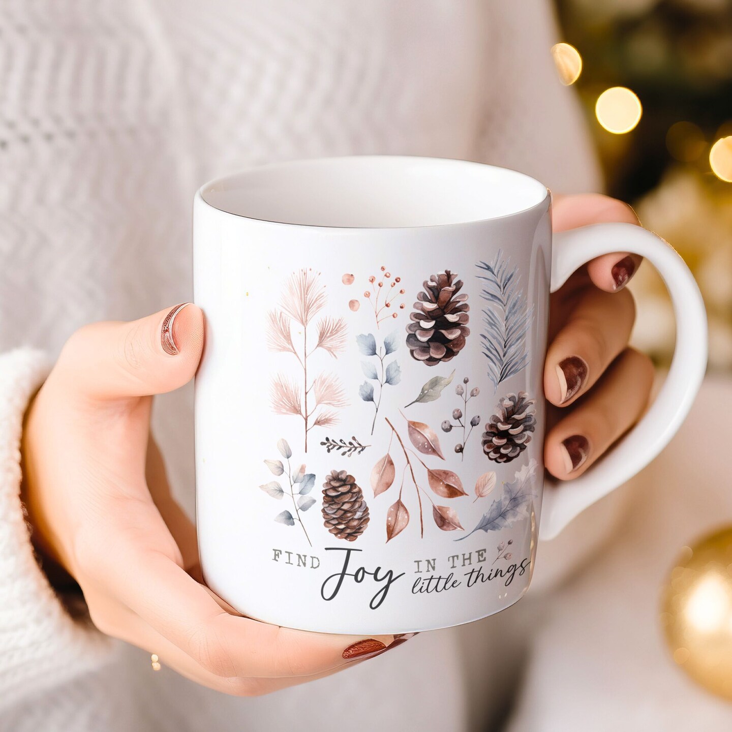 Find Joy in the Little Things Mug