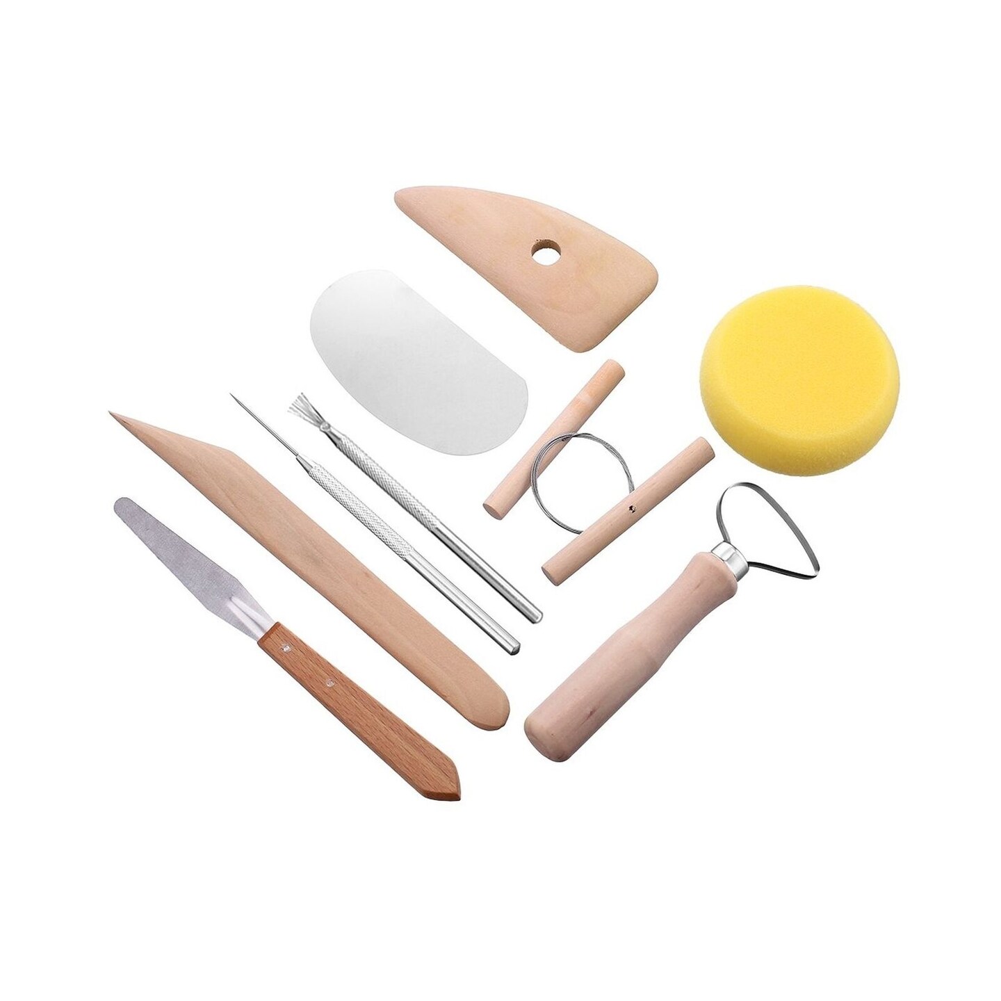 Kitcheniva Pottery Clay Sculpting Tools Set 30 Pcs