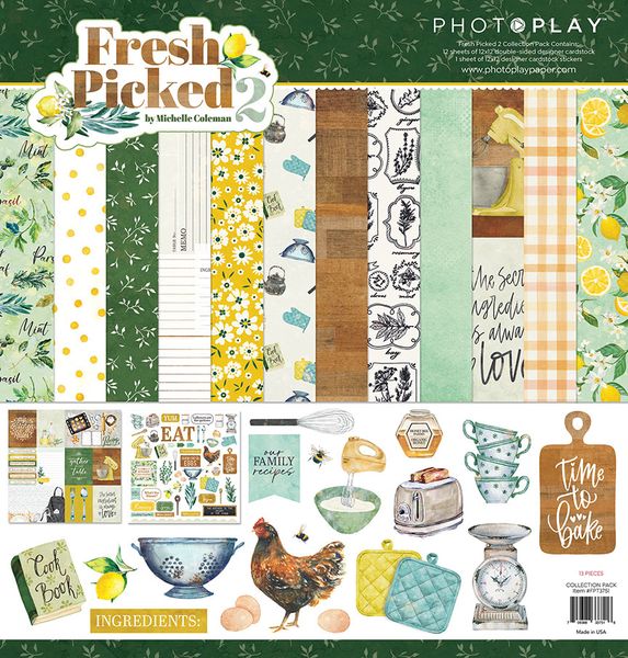 Photoplay Fresh Picked 2 12X12 Collection