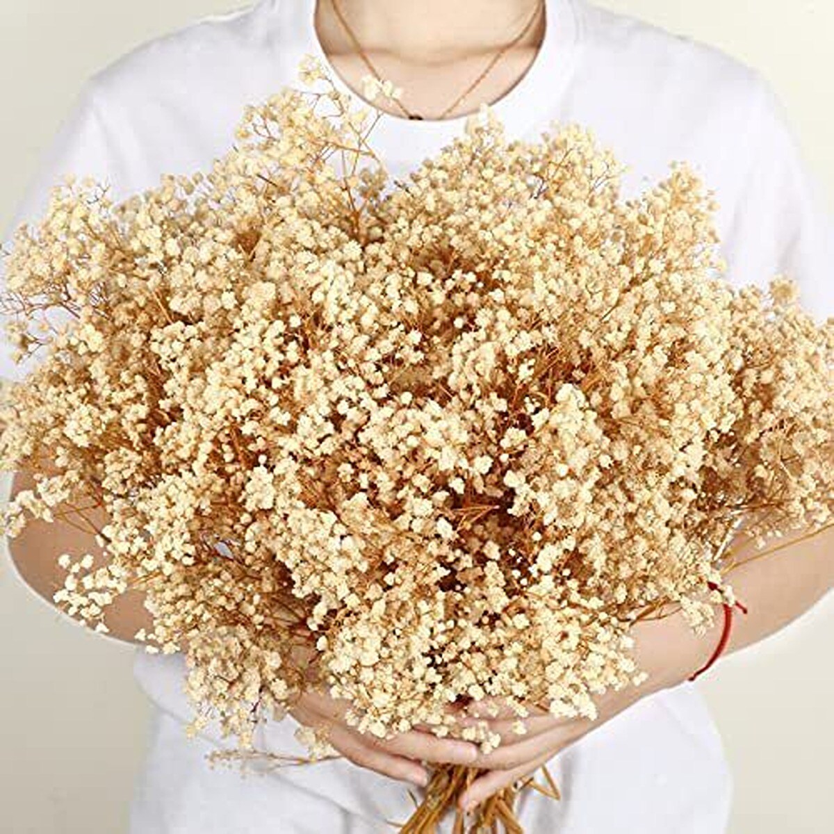 15 Inches Beautiful Baby Breath Dried Flowers