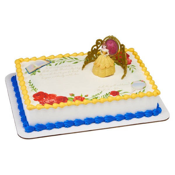 Princess Belle Beautiful as a Rose DecoSet® Cake Decoration