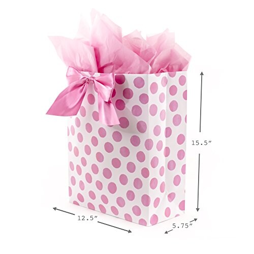 Large Gift Bag #50: Hallmark Large Gift Bag with Tissue Paper Purple  Flowers, 1 ct - Ralphs