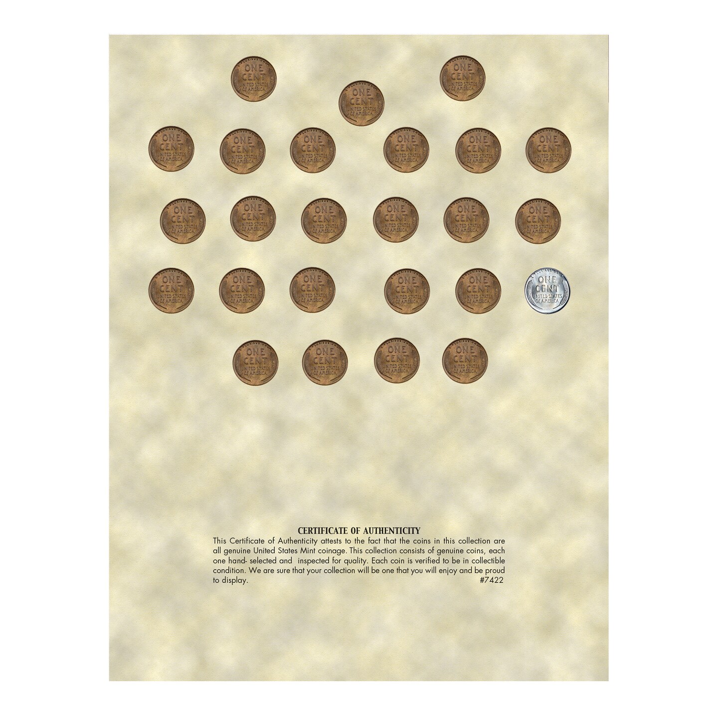 The Last 25 Years of Lincoln Wheat Penny Collection (1934-1958)