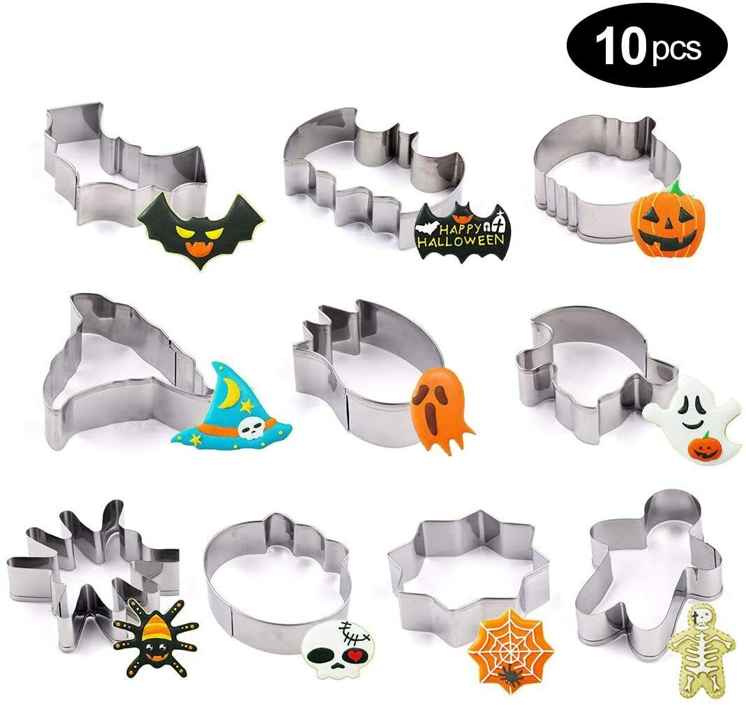 Halloween Cookie Cutters 10 pcs
