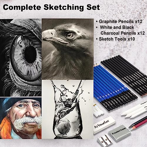 WaNana 21Pcs/Set Sketch Artist Set and 1Pack and 50 similar items