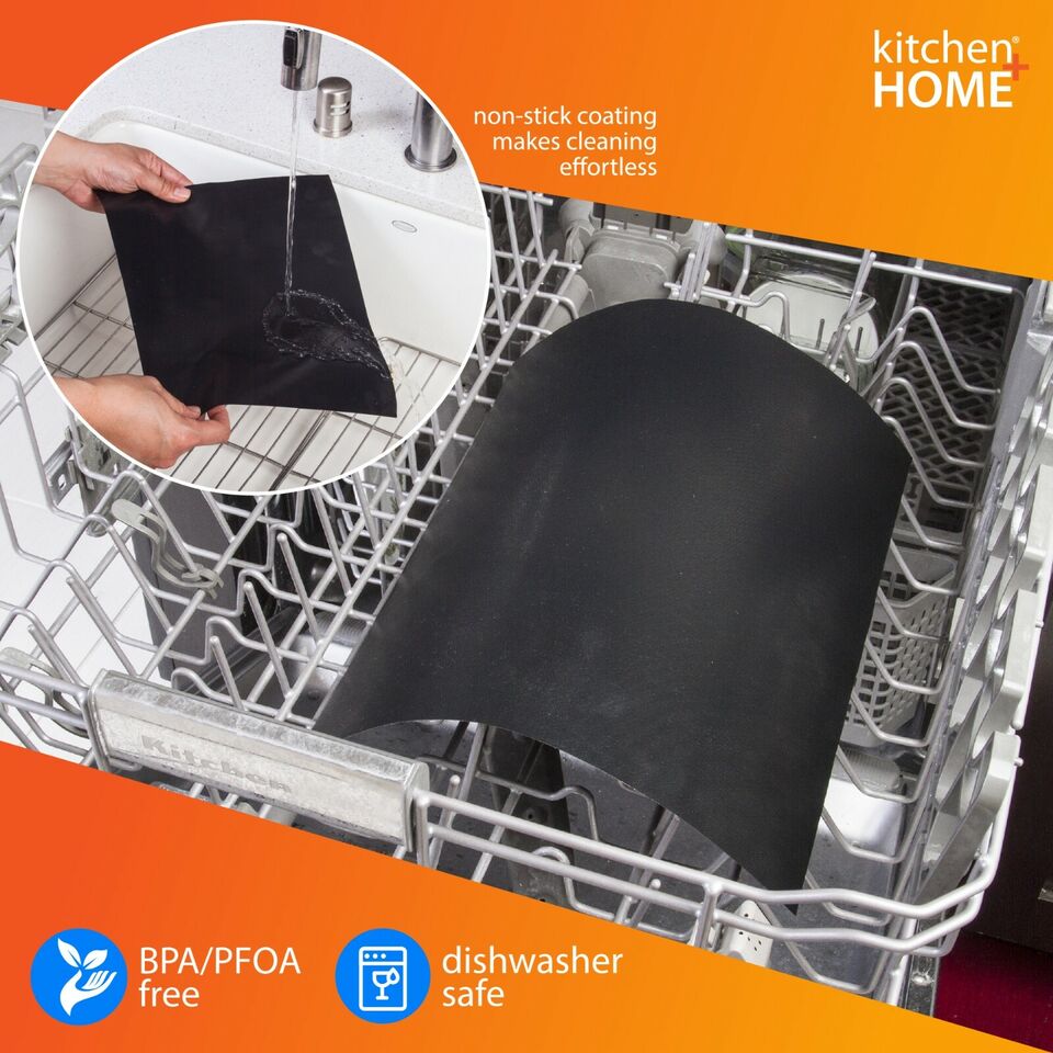 Toaster Oven Liner Nonstick Heavy Duty Teflon Reusable