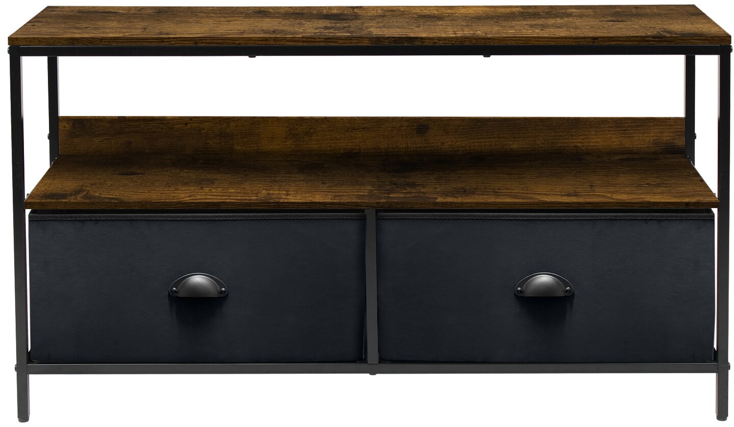 Sorbus TV Stand Dresser with 2 Drawers - Television Riser Chest with Storage - Bedroom, Living Room, Closet, &#x26; Dorm Furniture