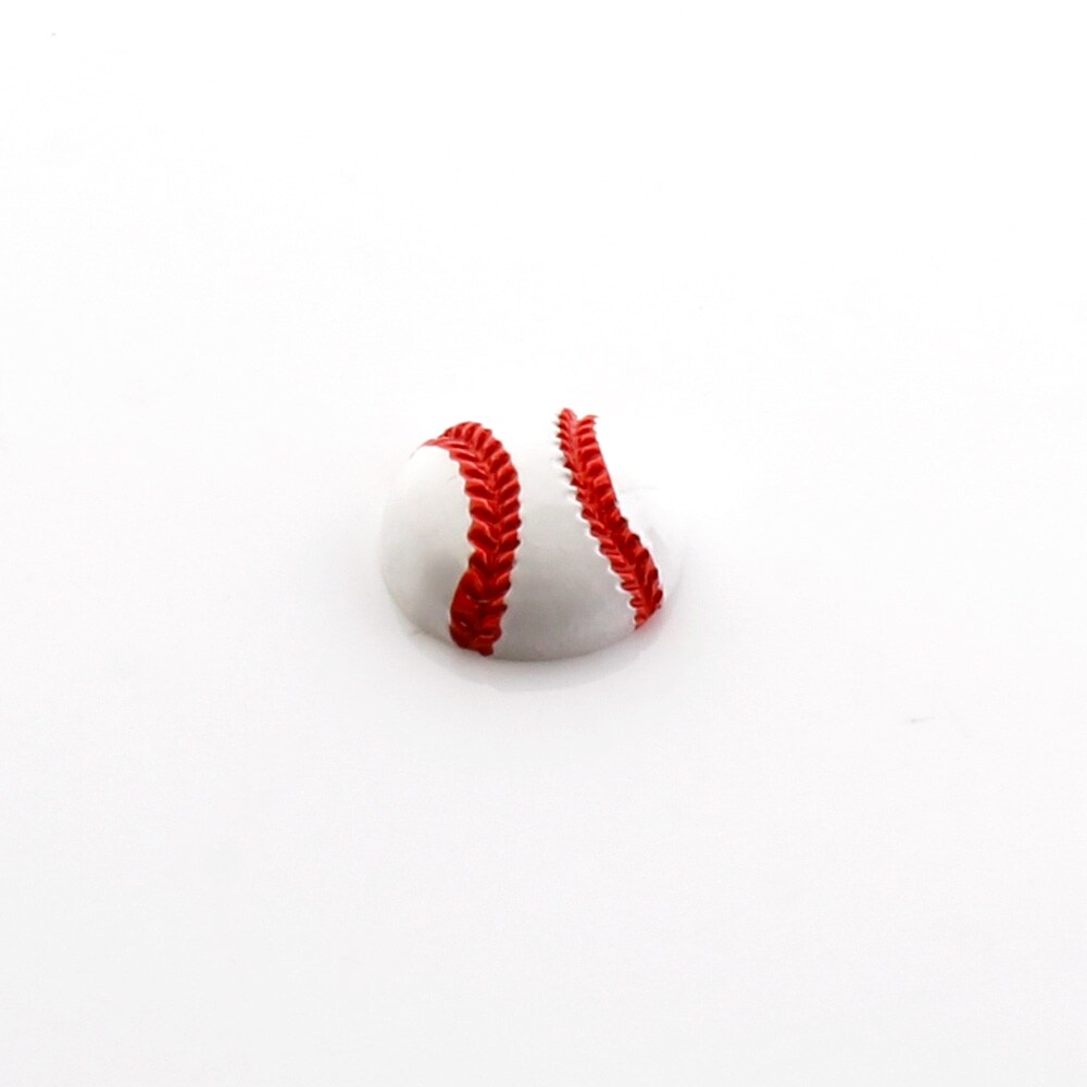 Baseball Flatback Craft Embellishments (4 pcs)