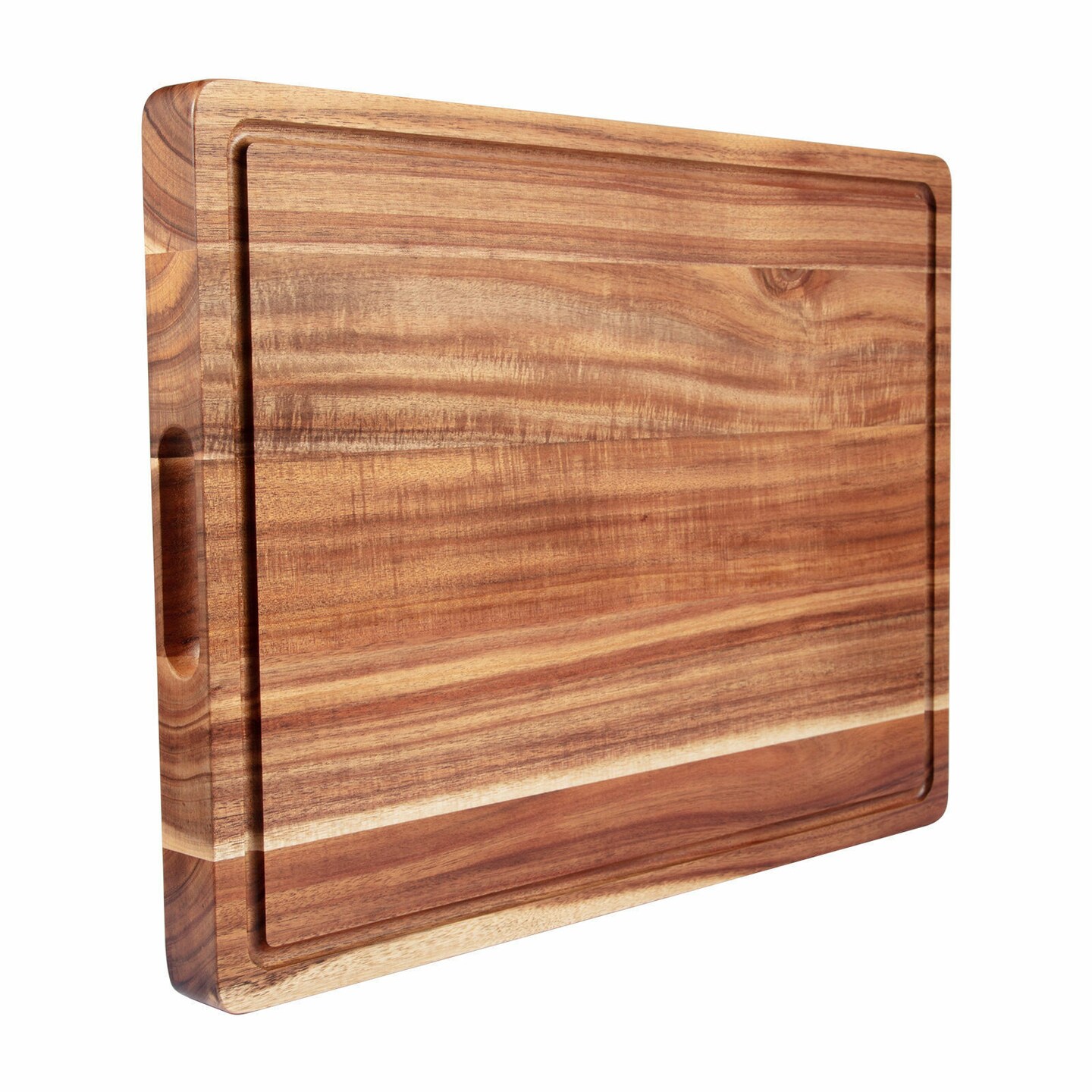 Extra Large Wood Cutting Board with Side Handles