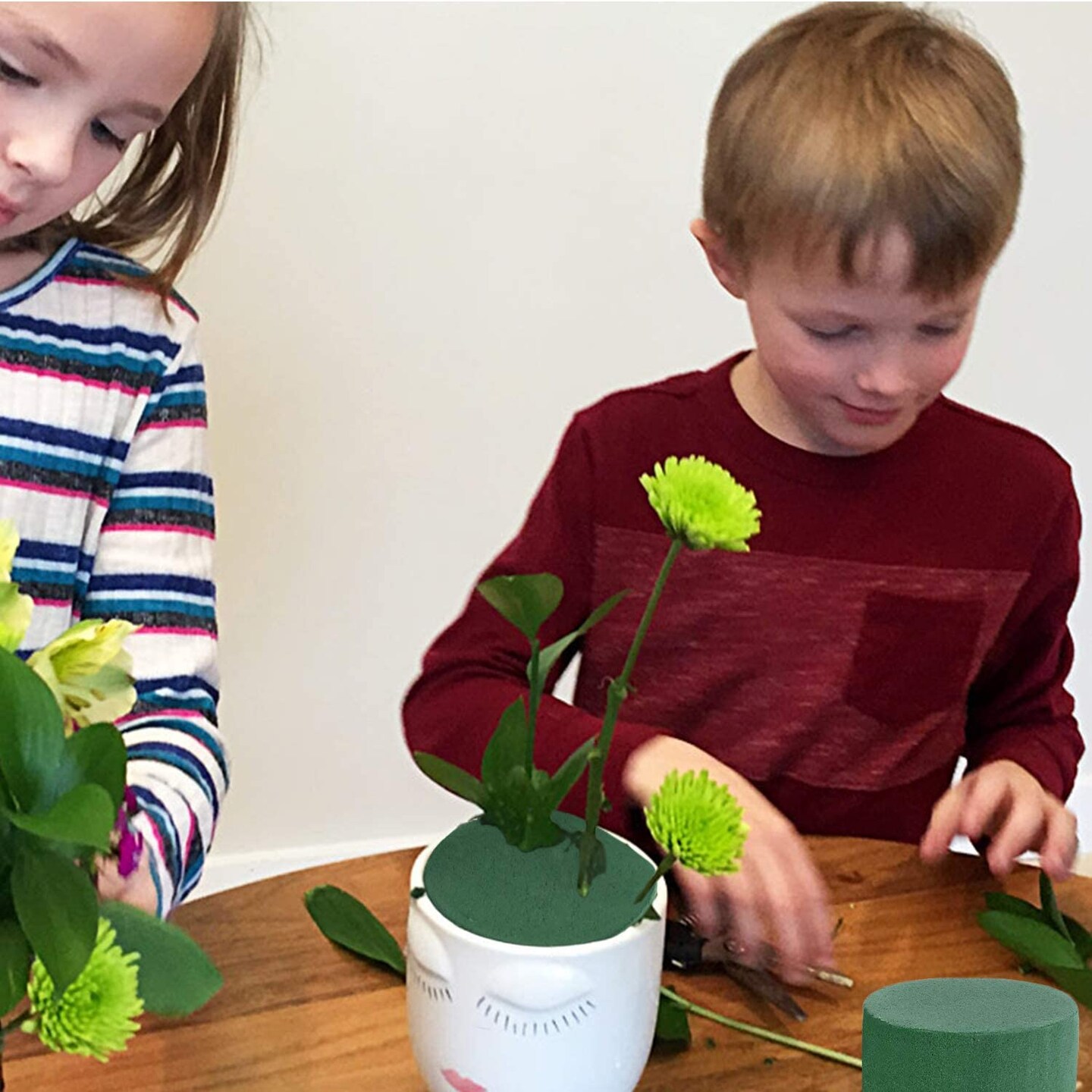 DIY Flower Arrangement Foam