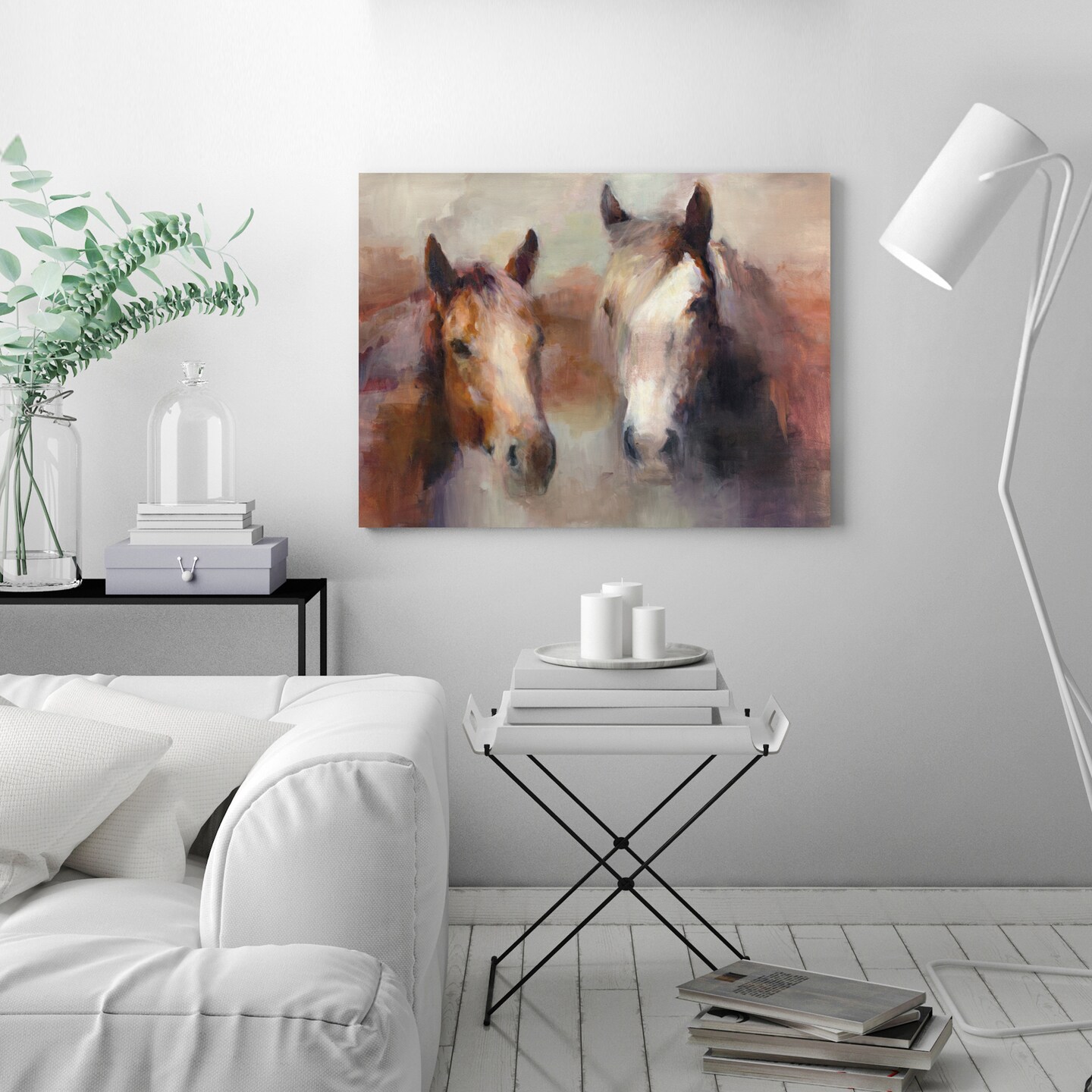 Blazing The West by Wild Apple  Gallery Wrapped Canvas - Americanflat