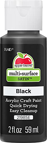  Apple Barrel Multi Surface Acrylic Paint, 2 oz, White 2 Fl Oz