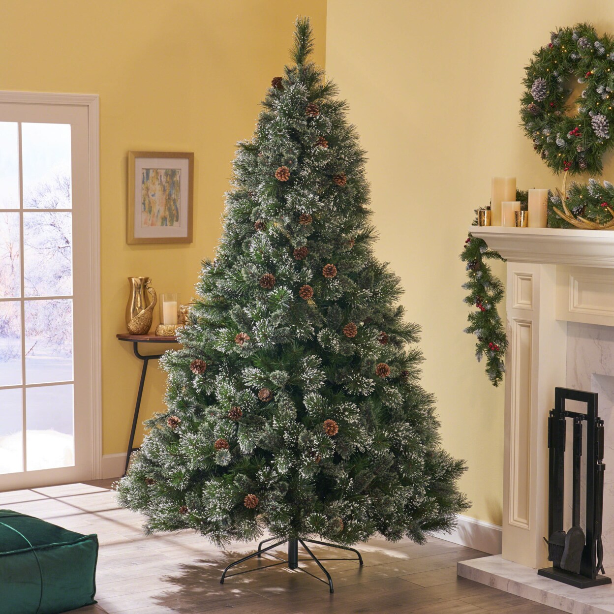 GDFStudio 7foot Cashmere Pine and Mixed Spruce PreLit or Unlit