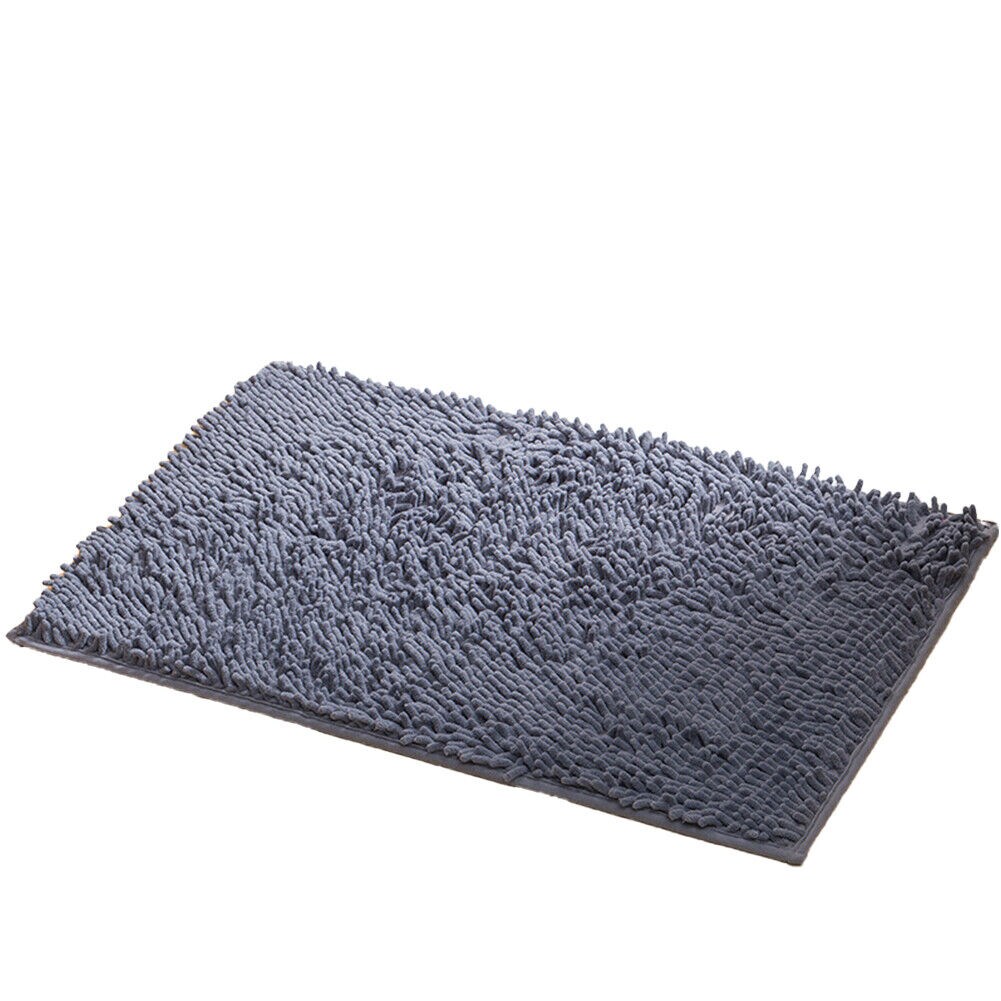 Kitcheniva Luxury Chenille Non Slip Bathroom Rugs