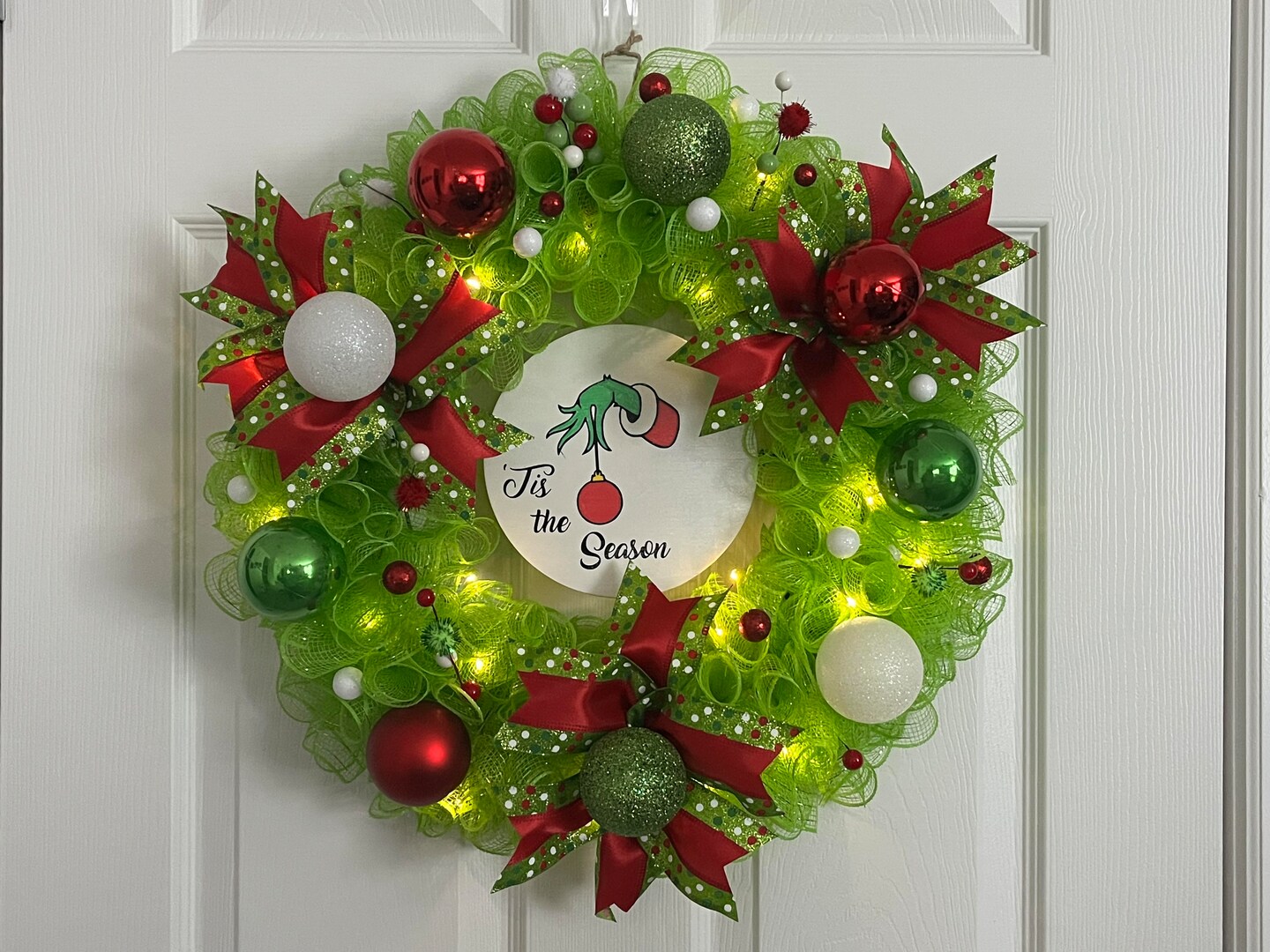 Popular Grinch wreath