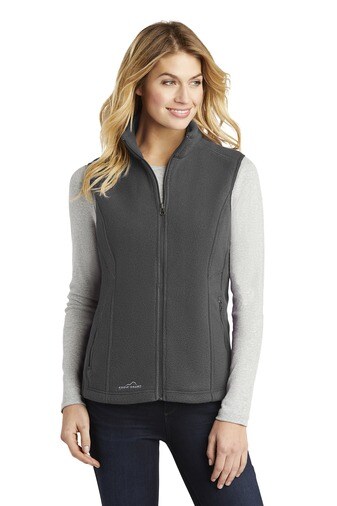 Eddie Bauer&#xAE; Best Quality Ladies Fleece Vest Turtle Neck Long Sleeve For Adult