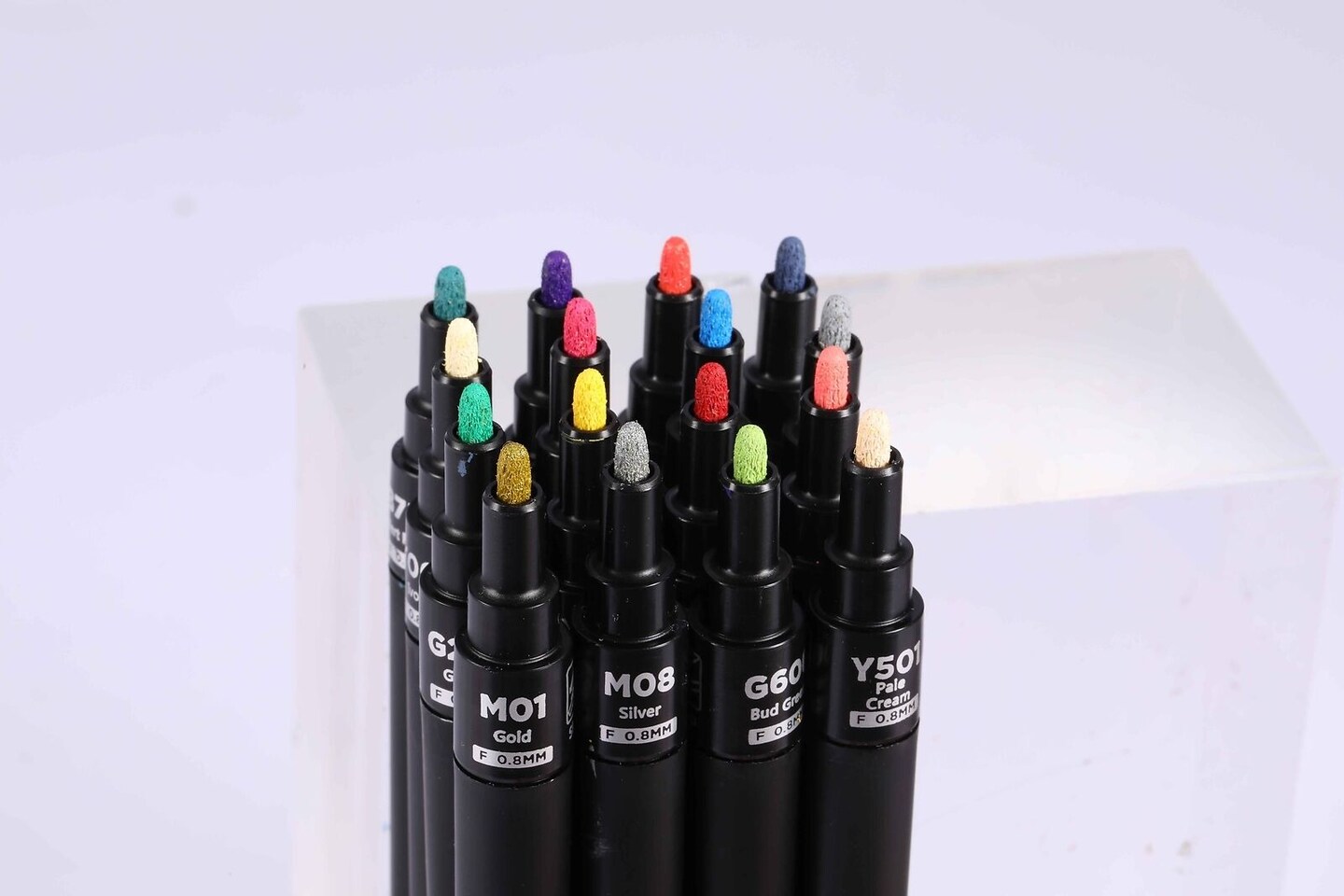 22/44 PCS Acrylic Paint Marker Pen Set - Waterproof Permanent Extra Fine Tip