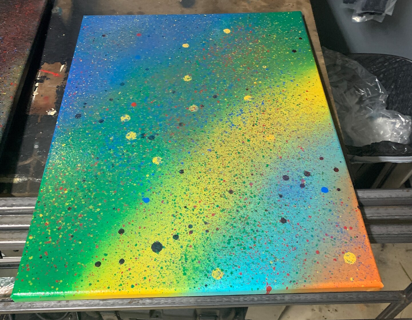 14”x20” canvas abstract | MakerPlace by Michaels