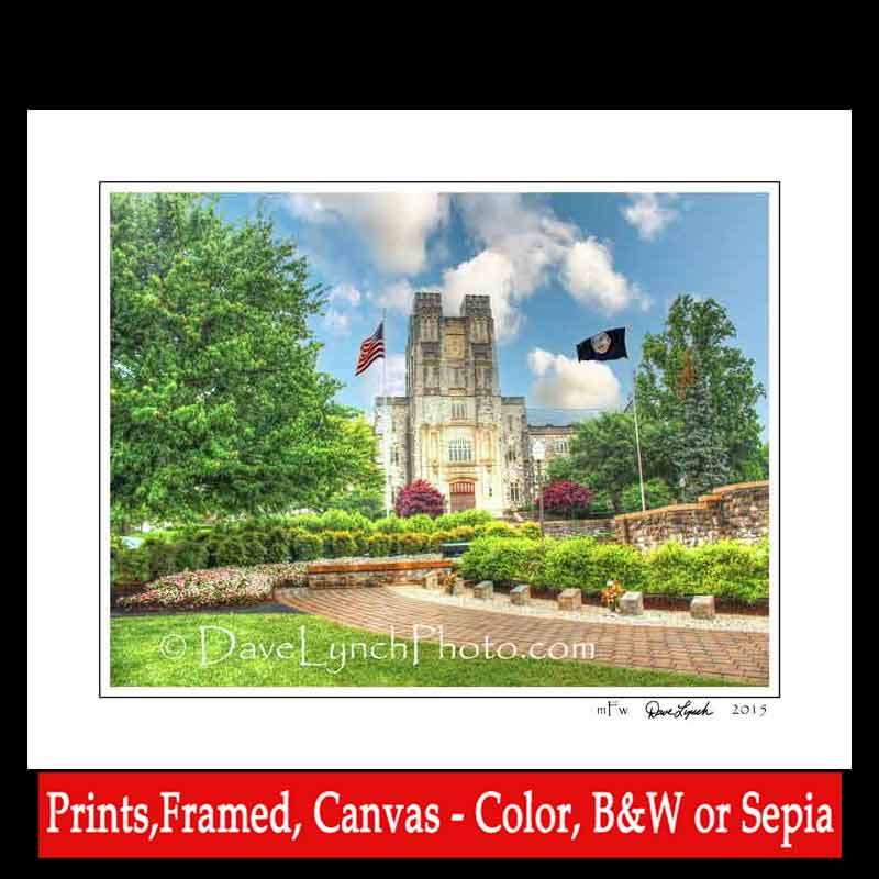 VA TECH BURRUSS HALL Blacksburg VA Virginia Tech VA Tech Hokies VA Tech