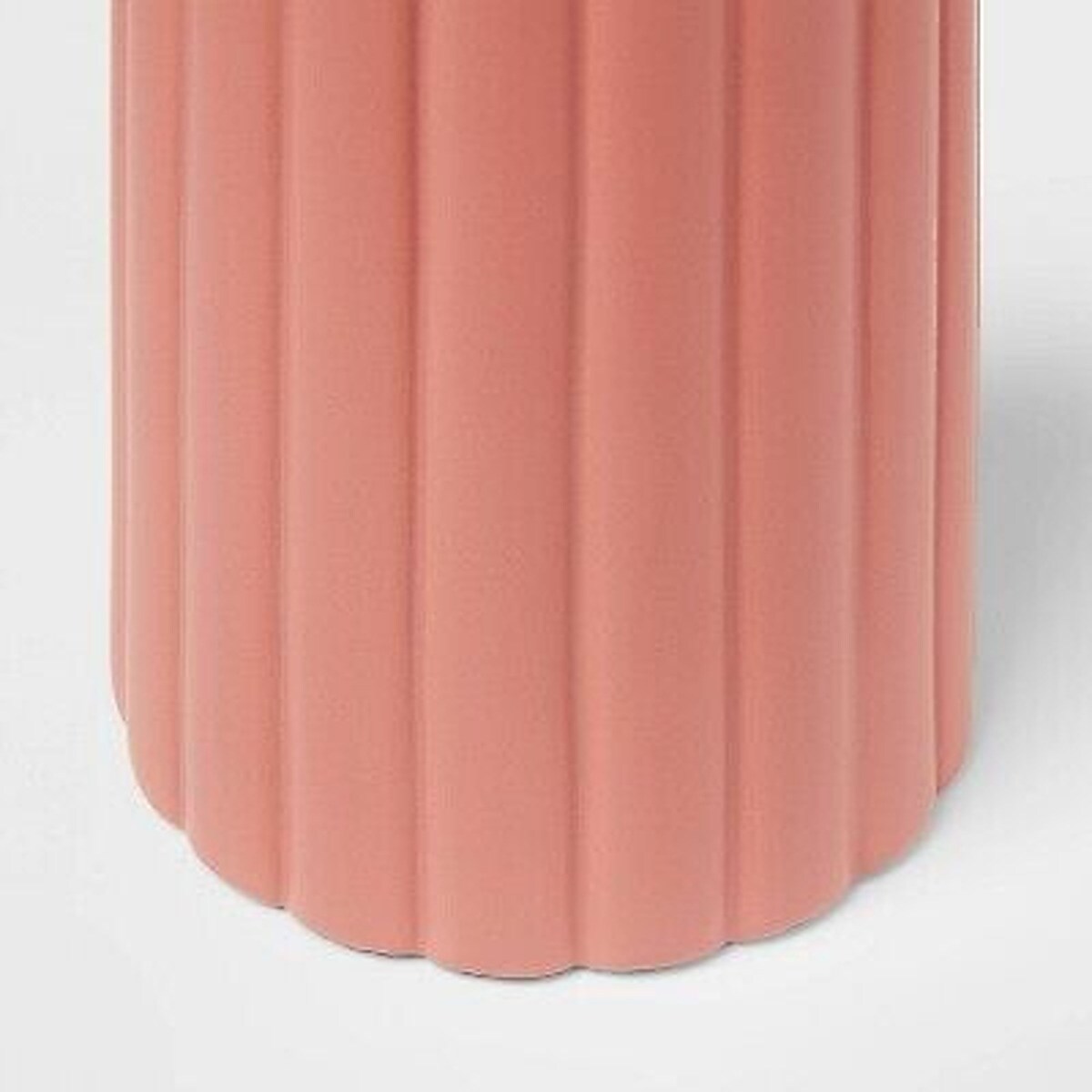 Tapered Ribbed Table Lamp