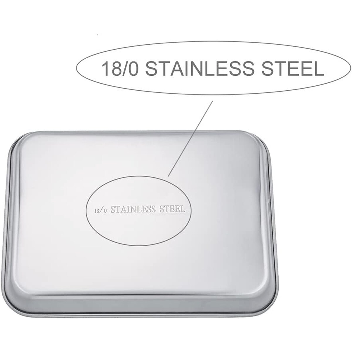 Stainless Steel Baking Sheet with Rack Roasting Pans