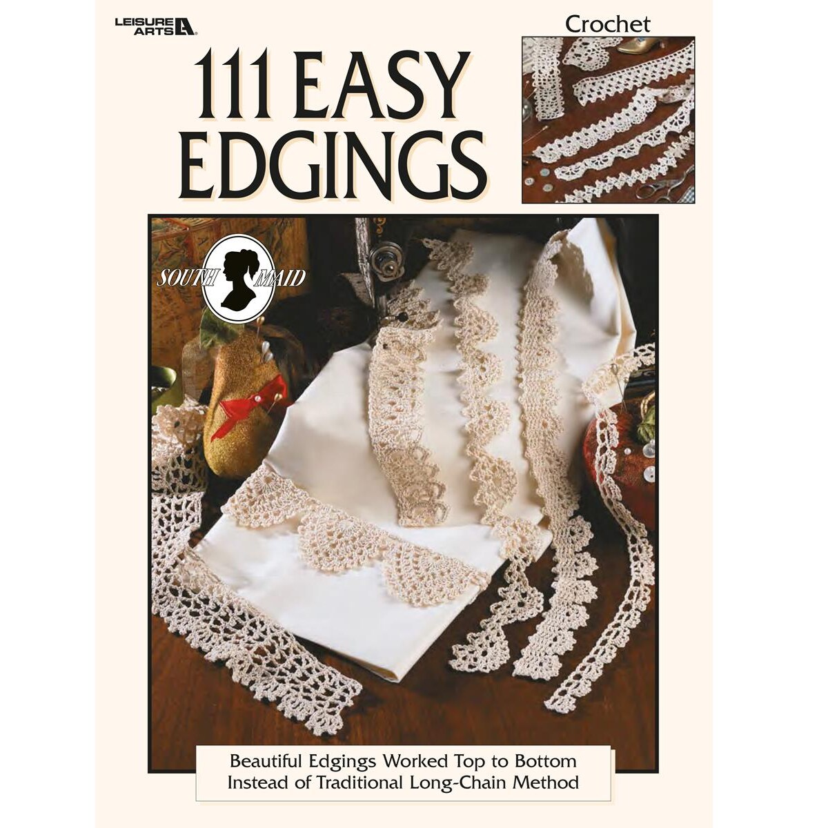 Leisure Arts 11 Easy Endings-Crochet Patterns, crochet book of the easiest endings you&#x27;ll ever crochet Includes row-by-row instructions for each design