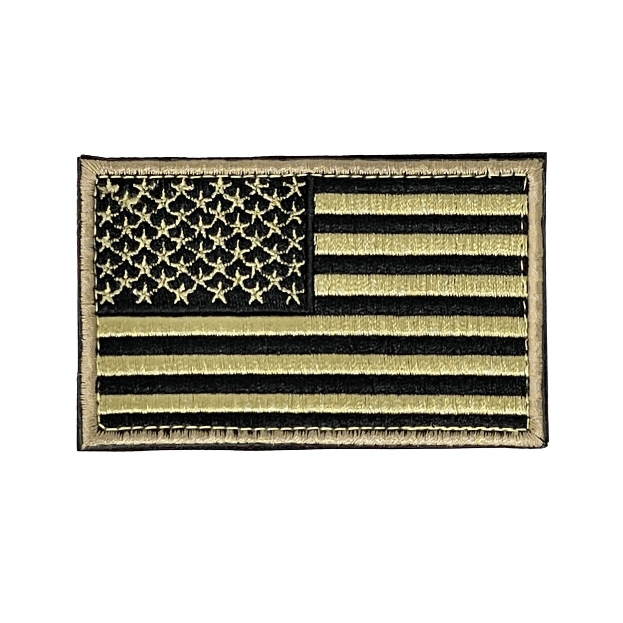 JupiterGear Tactical USA Flag Patch with Detachable Backing